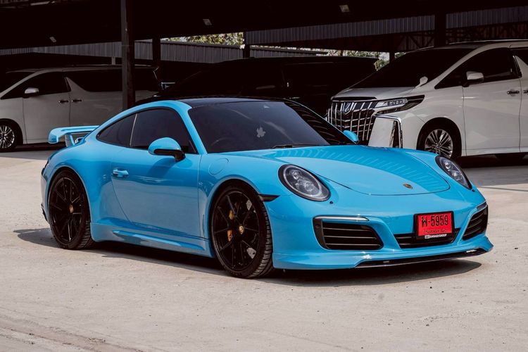 รถ Porsche Carrera รุ่นย่อยอื่นๆ สี ฟ้า