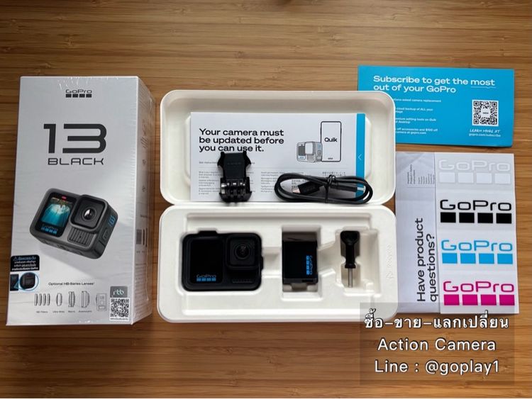 GoPro 13 สภาพสวย อุปกรณ์ครบกล่อง กล้องโกโปรมือสอง gopro 13 gopro 13 gopro 13 gopro 13 gopro 13 gopro 13