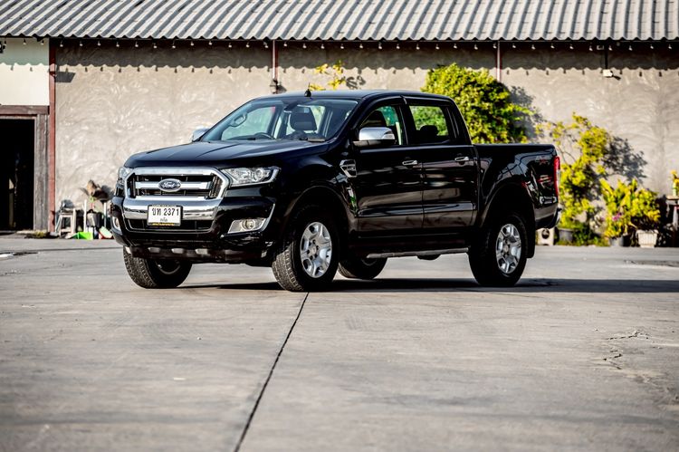 Ford Ranger 2017 2.2 XLT 4WD Pickup ดีเซล ไม่ติดแก๊ส เกียร์ธรรมดา ดำ รูปที่ 2