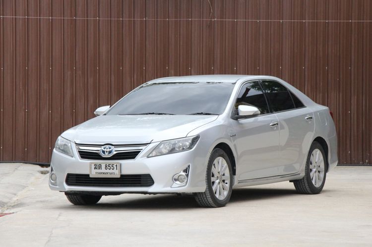 Toyota Camry 2012 2.5 Hybrid Premium Sedan ไฮบริด ไม่ติดแก๊ส เกียร์อัตโนมัติ บรอนซ์เงิน รูปที่ 3