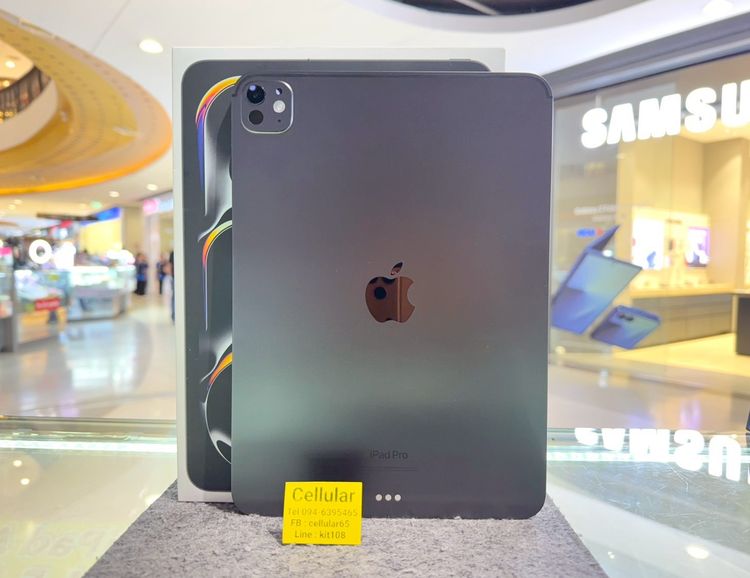 Apple 256 GB iPad Pro 11 M4 256GB WiFi Batt100 ประกัน7เดือน ครบกล่อง