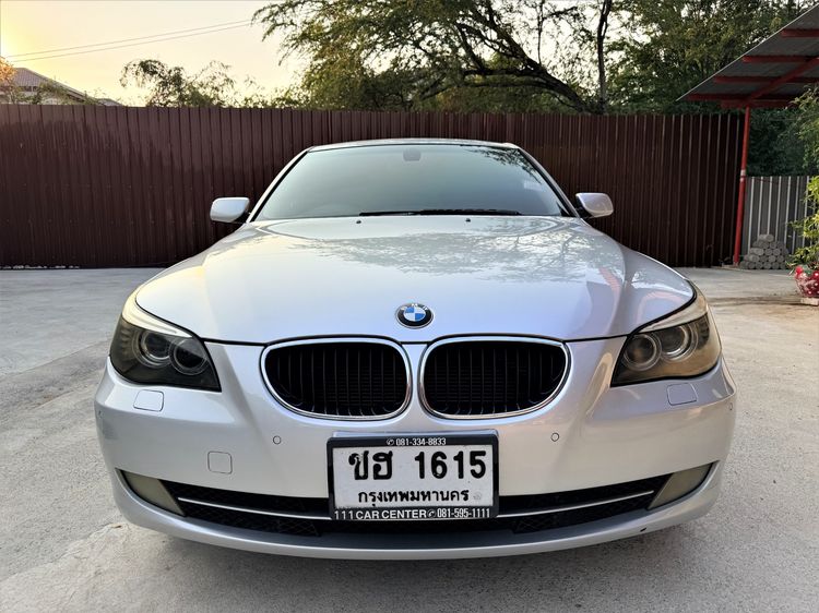 BMW Series 5 2008 520d Sedan ดีเซล ไม่ติดแก๊ส เกียร์อัตโนมัติ บรอนซ์เงิน รูปที่ 2