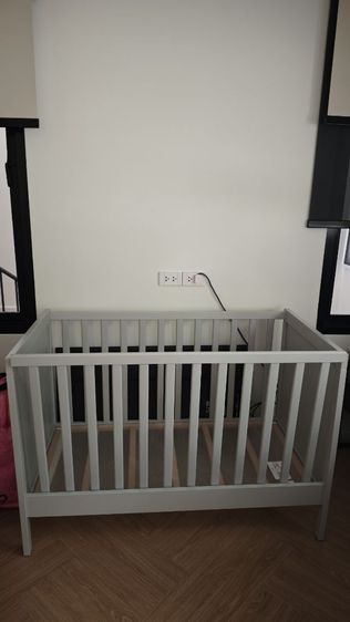 ส่งต่อ เตียงเด็ก ikea sundvik สีเทา ไม่มีขายแล้ว รูปที่ 6