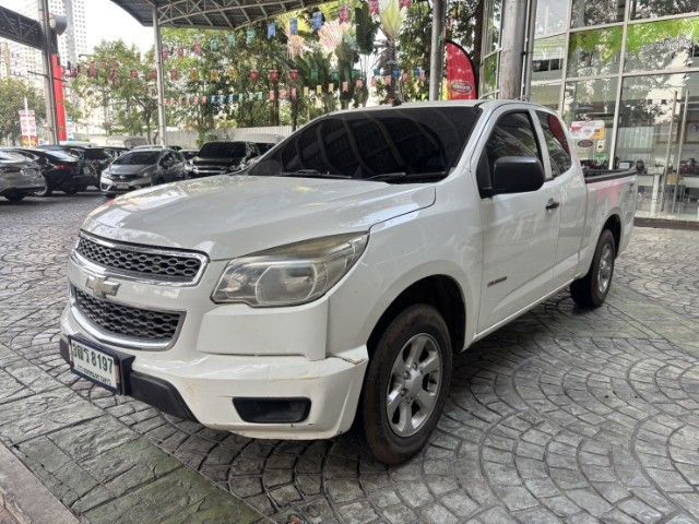 Chevrolet Colorado 2012 2.5 Pickup ดีเซล ไม่ติดแก๊ส เกียร์ธรรมดา ขาว รูปที่ 3