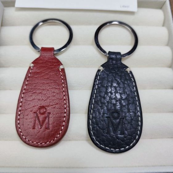 🔖พวงกุญแจหนัง Mikimoto แท้ ของจริงสวยมาก งานจากญี่ปุ่น รูปที่ 3