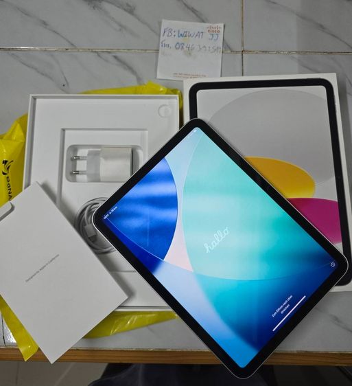 Apple iPad Gen 11 ขนาด 128 GB WiFi สี Silver ครบกล่อง