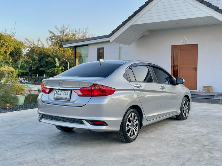 Honda City 2017 1.5 V i-VTEC Sedan เบนซิน ไม่ติดแก๊ส เกียร์อัตโนมัติ เทา รูปที่ 4