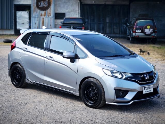 Honda Jazz 2016 1.5 V+ เบนซิน ไม่ติดแก๊ส เกียร์อัตโนมัติ บรอนซ์เงิน รูปที่ 4
