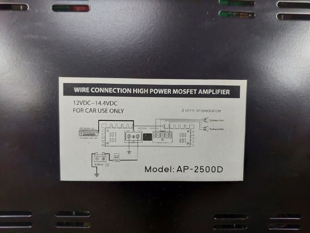 เพาเวอร์ขับซับ 2500w รูปที่ 5