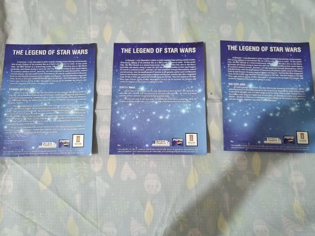 แผ่นพับStarwar Episode1 สภาพกริ๊บ รูปที่ 7