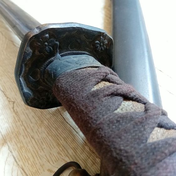 ดาบซามูไร สภาพเก่าๆ ทรงKatana     รูปที่ 8