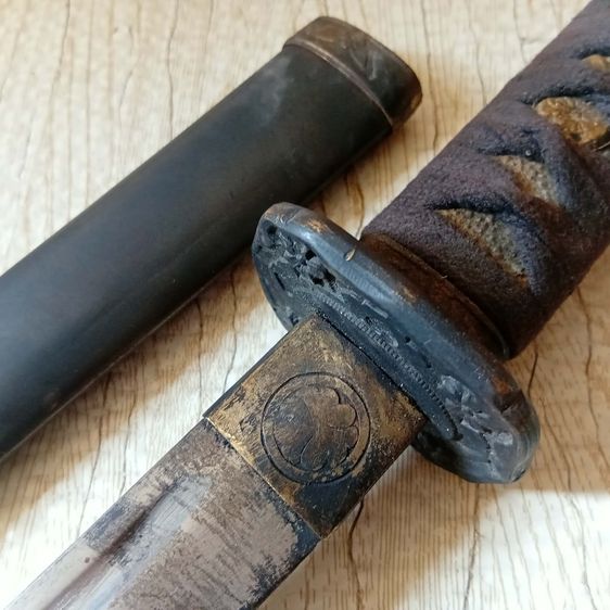 ดาบซามูไร สภาพเก่าๆ ทรงKatana     รูปที่ 2