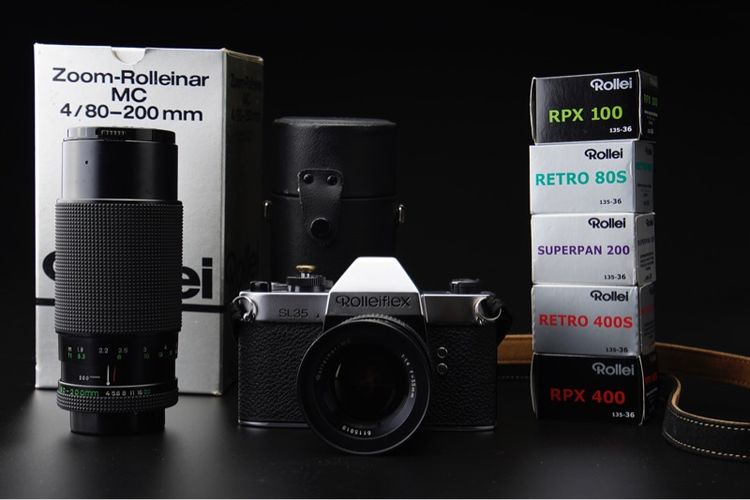 กล้องฟิล์ม Rolleiflex SL35 รูปที่ 10