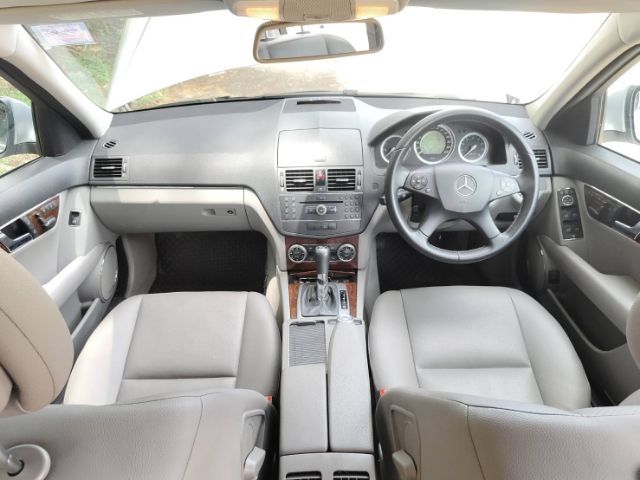 Mercedes-Benz C-Class 2008 C200 Kompressor Sedan เบนซิน ไม่ติดแก๊ส เกียร์อัตโนมัติ เทา รูปที่ 2