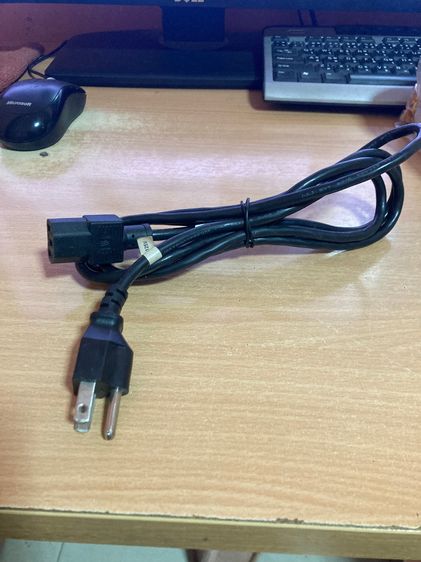 สายไฟ AC แบบ 3 รู ขนาด 3X0.824 mm มาตรฐานยาว ปลั๊ก 3 ขา ยาว 2เมตร คุณภาพดี (มีเยอะ) รูปที่ 3