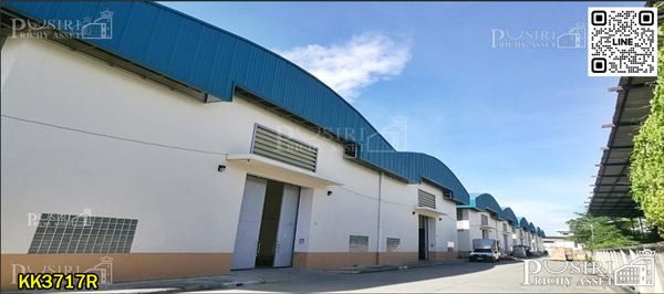 ให้เช่าโรงงานสภาพใหม่ 700-780 ตร.ม. บนพื้นที่สีม่วง รถเทรลเลอร์เข้า-ออกสะดวก ปลอดภัยด้วย รปภ.คอยดูแล 24 ชั่วโมง เพชรเกษม 122 - KK3717R