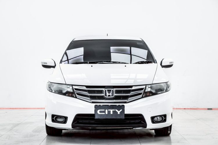 Honda City 2012 1.5 Sv i-VTEC Sedan เบนซิน ไม่ติดแก๊ส เกียร์อัตโนมัติ ขาว รูปที่ 4