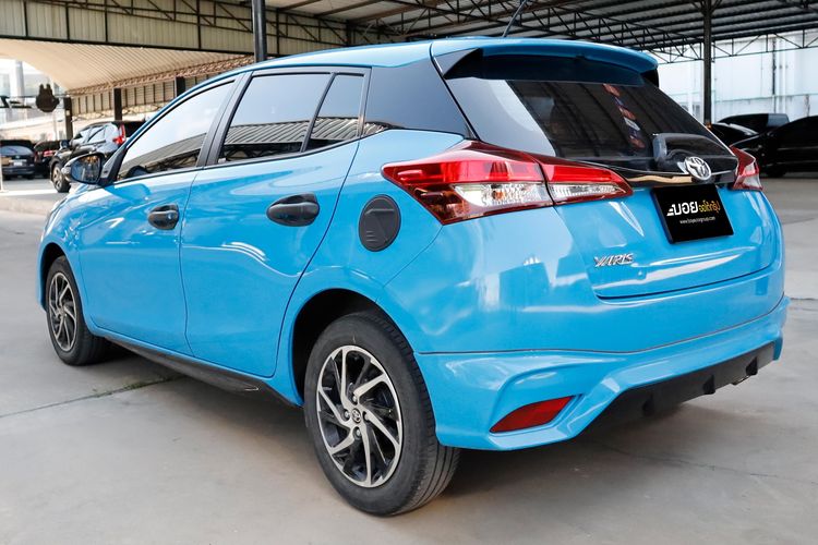 Toyota Yaris 2021 1.2 Sport Sedan เบนซิน ไม่ติดแก๊ส เกียร์อัตโนมัติ ฟ้า รูปที่ 4