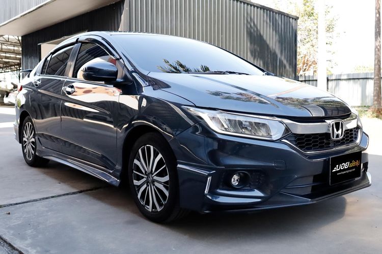 Honda City 2019 1.5 Sv i-VTEC Sedan เบนซิน ไม่ติดแก๊ส เกียร์อัตโนมัติ น้ำเงิน รูปที่ 3