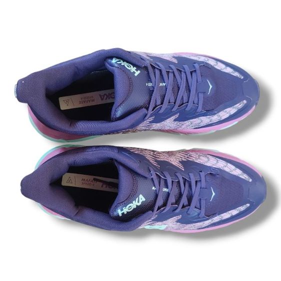 HOKA Mafate Speed 4 สี Night Sky  Orchid Flower size 45 ยาว 29cm. รูปที่ 5