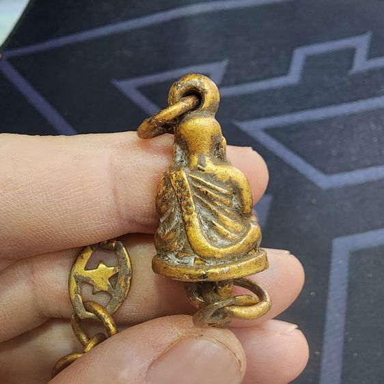 สร้อยคอหลวงพ่อเงิน (ห้าองค์) เนื้อชินทอง กรุลําพูน ส่งฟรีทั่วประเทศ รูปที่ 6