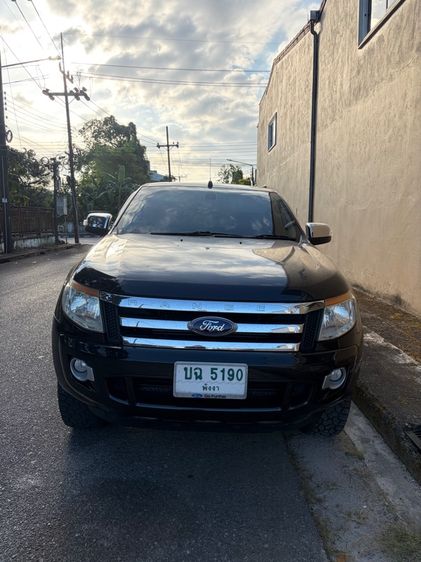 รถ Ford Ranger 2.2 Hi-Rider XLT สี ดำ