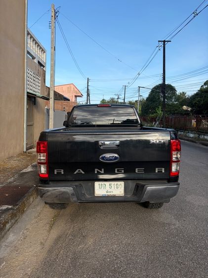 Ford Ranger 2015 2.2 Hi-Rider XLT Pickup ดีเซล ไม่ติดแก๊ส เกียร์ธรรมดา ดำ รูปที่ 2