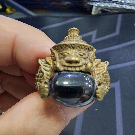 แหวนราหูอมจันทร์ (พลอยหลากสี) ลําพูน ส่งฟรีทั่วประเทศ รูปที่ 6