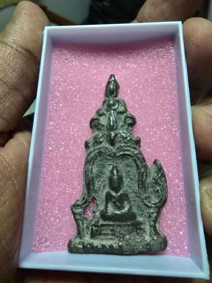 พระซุ้มระฆัง​ กรุวัดพระศรีฯ สุพรรณบุรี พร้อมบัตรรับรองสำนักป๋อง สุพรรณ