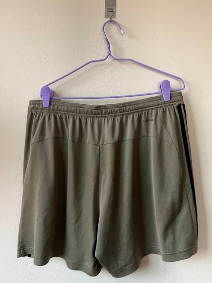 กางเกงขาสั้น Adidas Primeblue Designed To Move Sport 3-Stripes Shorts สีเขียว XL (มือ2) รูปที่ 2
