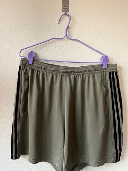 ผู้ชาย กางเกงขาสั้น Adidas Primeblue Designed To Move Sport 3-Stripes Shorts สีเขียว XL (มือ2)