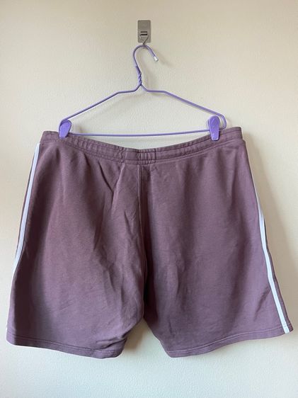 กางเกงขาสั้นผู้ชาย Adidas Purple Adicolor 3-Stripes Shorts สีม่วงเฉดชมพู XL (มือ2) รูปที่ 2