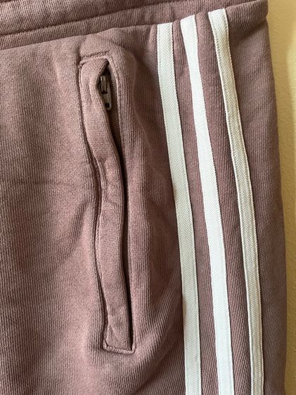 กางเกงขาสั้นผู้ชาย Adidas Purple Adicolor 3-Stripes Shorts สีม่วงเฉดชมพู XL (มือ2) รูปที่ 4