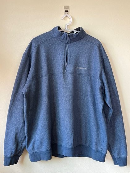 ผู้ชาย ฟ้า อื่นๆ อื่นๆ เสื้อสเวตเตอร์ฮาร์ปซิป Columbia Hart Mountain II Half Zip สีน้ำเงิน XL (มือ2)