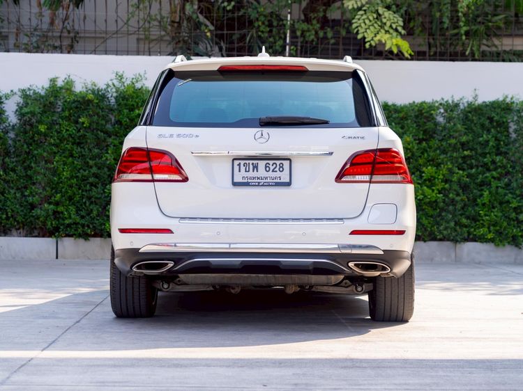 Mercedes-Benz GLE-Class 2016 GLE500 Utility-car ไฮบริด ไม่ติดแก๊ส เกียร์อัตโนมัติ ขาว รูปที่ 4