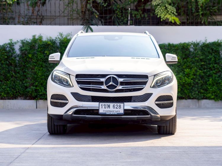 Mercedes-Benz GLE-Class 2016 GLE500 Utility-car ไฮบริด ไม่ติดแก๊ส เกียร์อัตโนมัติ ขาว รูปที่ 2