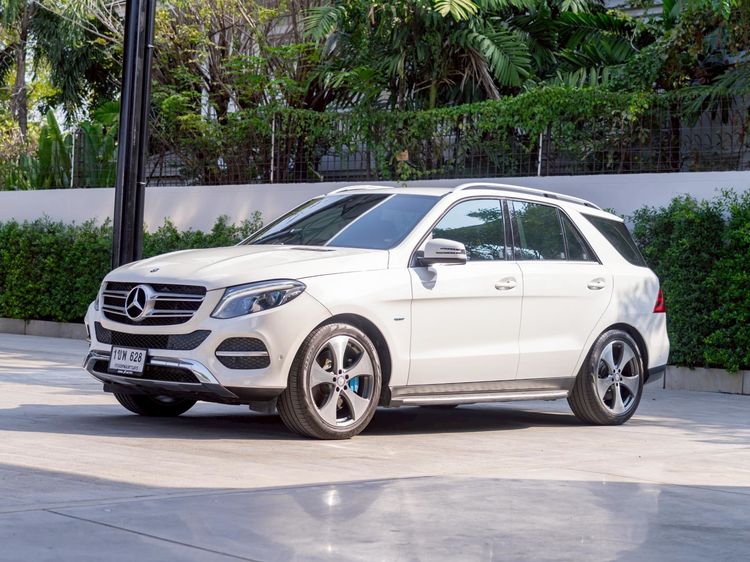 Mercedes-Benz GLE-Class 2016 GLE500 Utility-car ไฮบริด ไม่ติดแก๊ส เกียร์อัตโนมัติ ขาว รูปที่ 3
