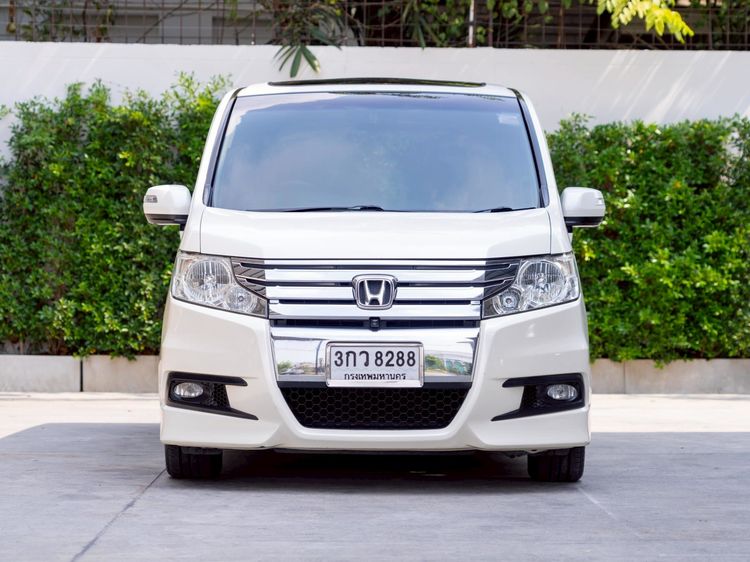 Honda Stepwagon 2010 2.0 JP Utility-car เบนซิน ไม่ติดแก๊ส เกียร์อัตโนมัติ ขาว รูปที่ 2