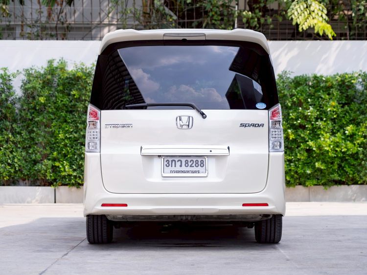 Honda Stepwagon 2010 2.0 JP Utility-car เบนซิน ไม่ติดแก๊ส เกียร์อัตโนมัติ ขาว รูปที่ 4