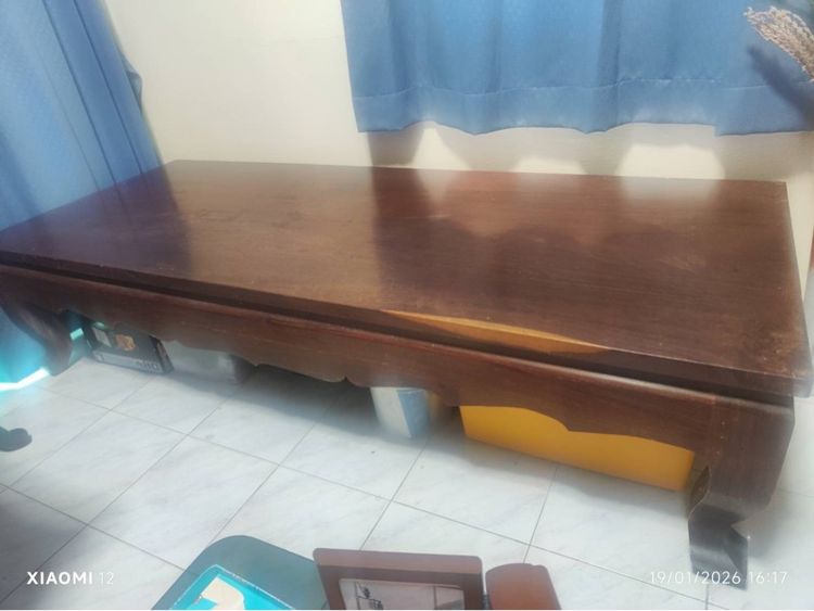 ตั่งไม้มะค่า หัวโล้น