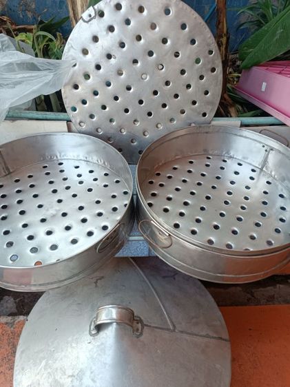 ชุดนึ่ง สแตนเลส4ชิ้น รูปที่ 2