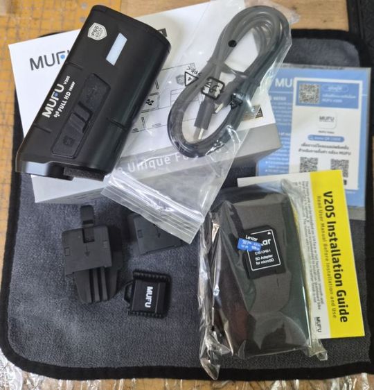 กล้องติดหมวกกันน็อค MufuV20S รูปที่ 6