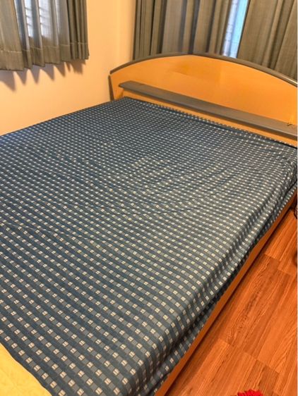 ขายยกเซต ตู้เสื้อผ้า และ เตียงนอนไม้ โครงแข็งแรง ราคาคุ้ม รูปที่ 5