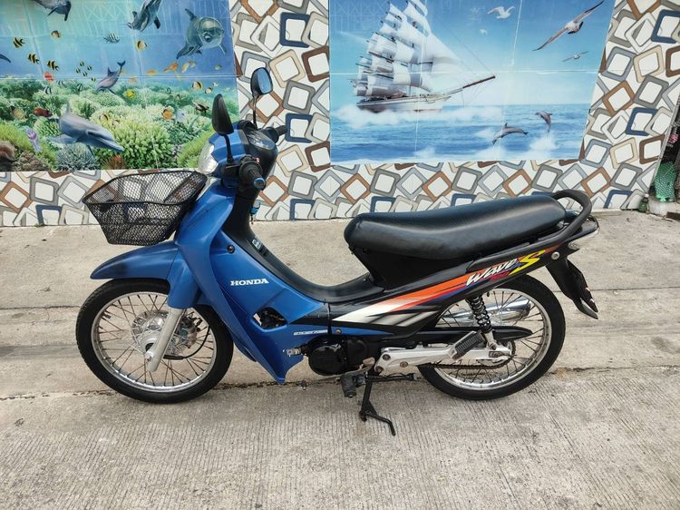 🛵ยังไงก็ขาย WAVE100 ปี 46 ขายตามสภาพ เครื่องดี สีสวย สตาร์ทเท้า เล่มชุดโอนครบ+เปลี่ยนถ่ายน้ำมันเครื่องฟรี ไม่มีส่ง รูปที่ 2