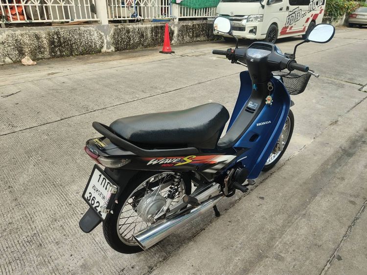 🛵ยังไงก็ขาย WAVE100 ปี 46 ขายตามสภาพ เครื่องดี สีสวย สตาร์ทเท้า เล่มชุดโอนครบ+เปลี่ยนถ่ายน้ำมันเครื่องฟรี ไม่มีส่ง รูปที่ 7