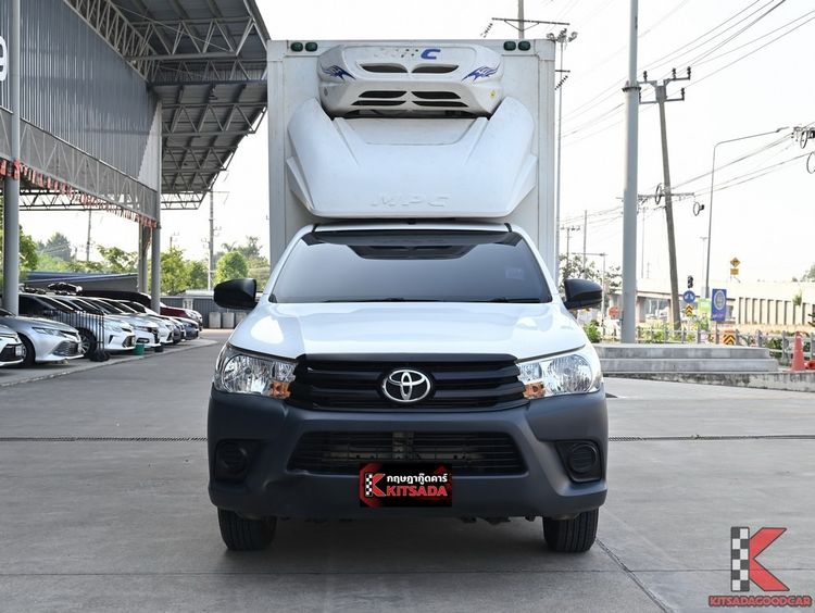 Toyota Hilux Revo 2019 2.4 Entry Pickup ดีเซล ไม่ติดแก๊ส เกียร์อัตโนมัติ ขาว รูปที่ 2