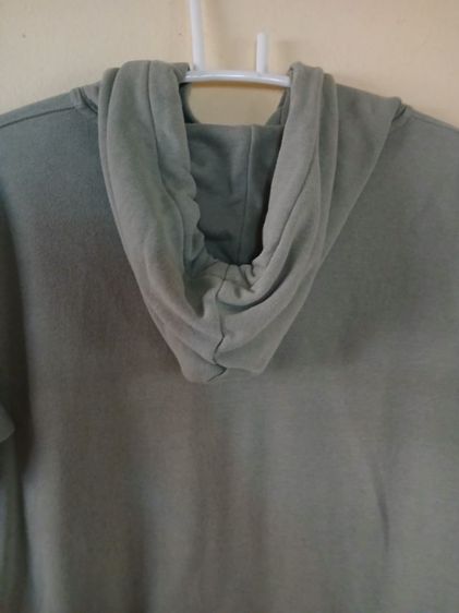 เดรสยาว ฮูด สีเขียวอ่อน uniqlo  size M รูปที่ 6