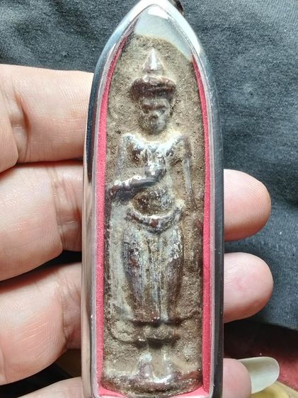 พระร่วงยืนเนื้อตะกั่วสนิมแดงครับ รูปที่ 2