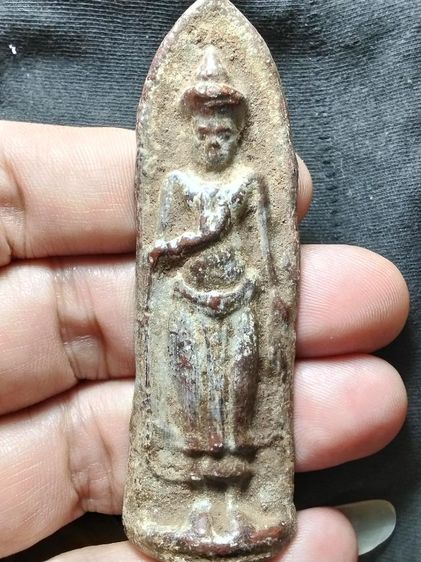 พระร่วงยืนเนื้อตะกั่วสนิมแดงครับ รูปที่ 16