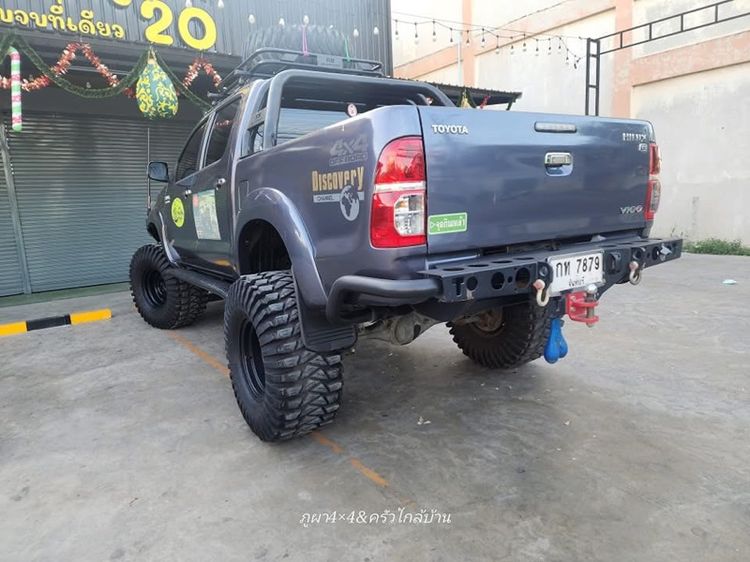 Toyota Hilux Vigo 2008 3.0 G VN Turbo Pickup ดีเซล ไม่ติดแก๊ส เกียร์อัตโนมัติ เทา รูปที่ 2
